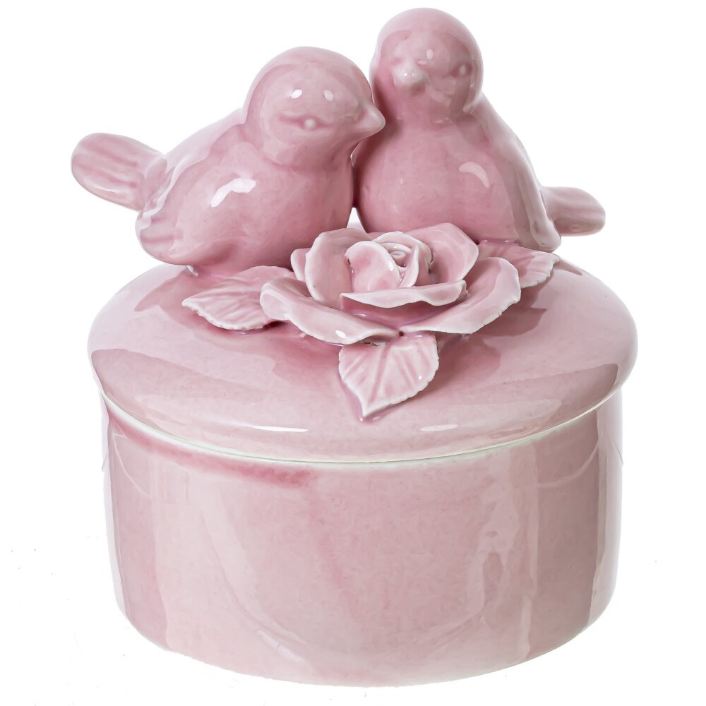 Шкатулка 9x8,5x9см, фарфор арт.799696 по цене 