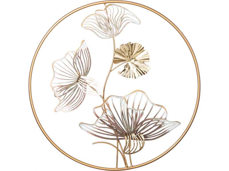 Панно настенное Цветочная симфония 50,2x5,7см, металл арт.680-194 по цене 