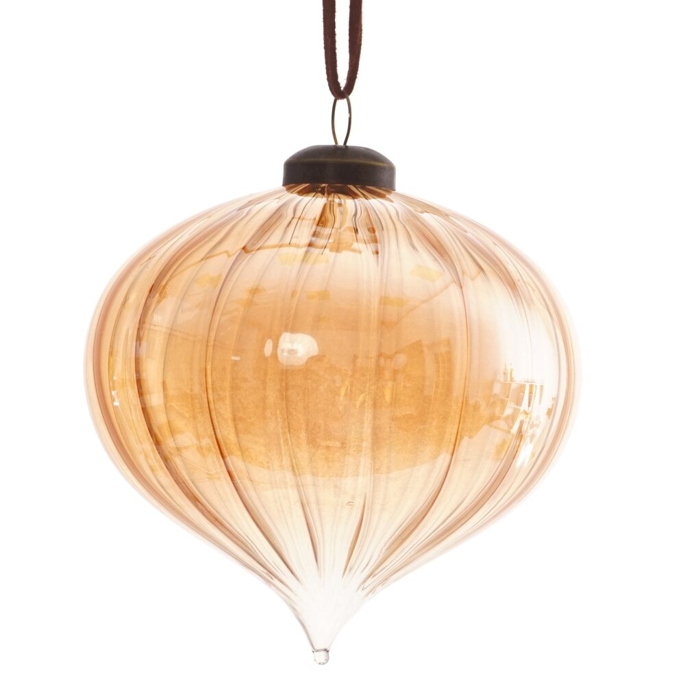 Украшение Капля 10,5х10,5х13см, стекло арт.805542 по цене 