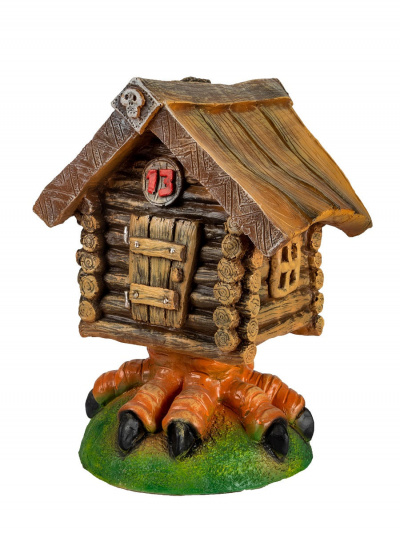 Фигура Избушка средняя 32х27х25см полистоун арт.F1282 по цене 