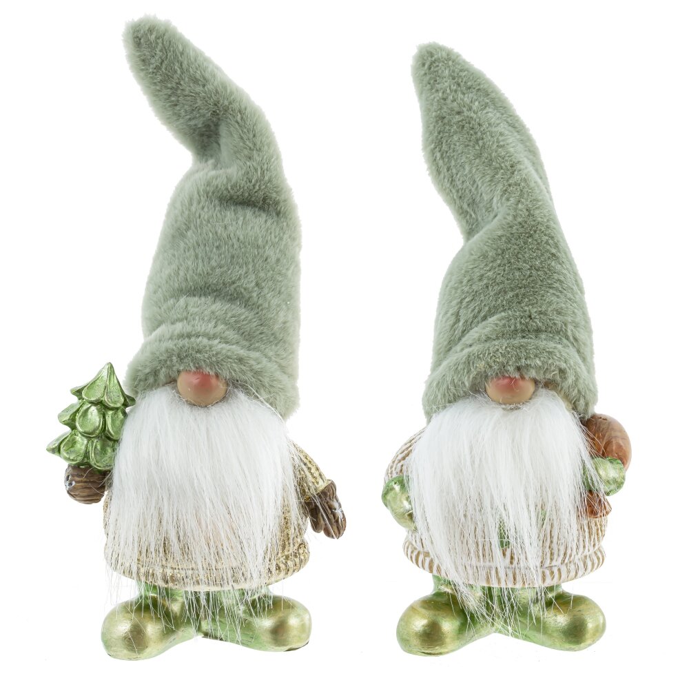 Фигурка декоративная Гном 8,5х5х20/10см 2в. арт.805030 по цене 