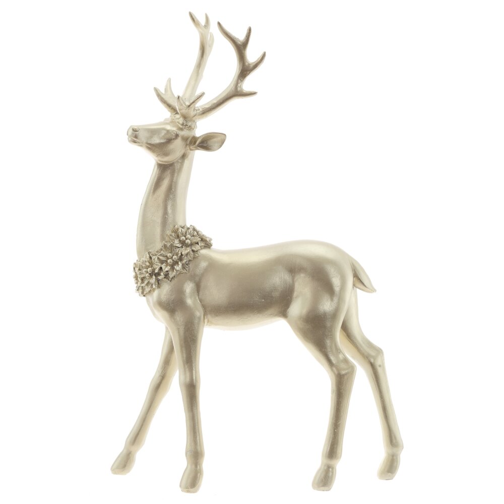 Фигурка декоративная Олень 22х8х31см арт.821661 по цене 