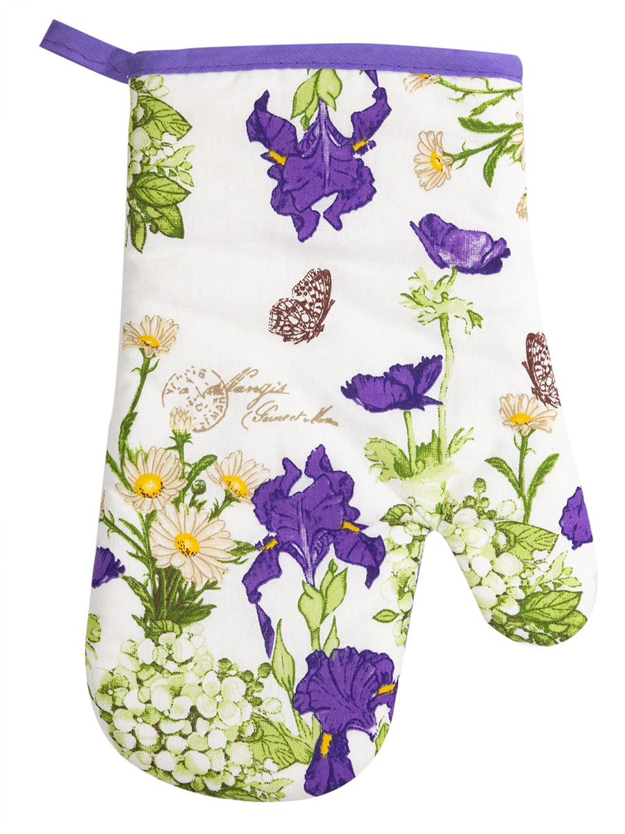 Прихватка рукавица Ирис 17х27см по цене 