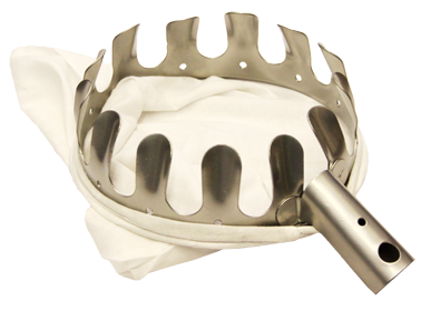 Плодосборник для фруктов ткань металл 16см по цене 