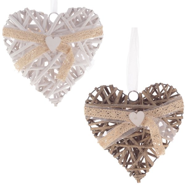 Изделие декоративное Сердце Паутинка 20х5х20см, 2в. по цене 