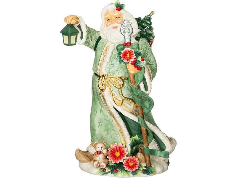Фигура Лефард Дед Мороз 44,5x27x24,5см, керамика арт.59-693 по цене 