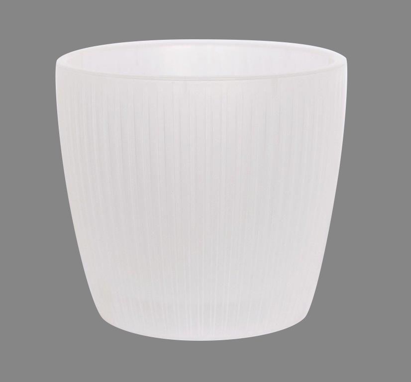 Кашпо ЭВИ ВипСет со вставкой пластик d-17,5см h-15,5см V-3л прозрачный по цене 