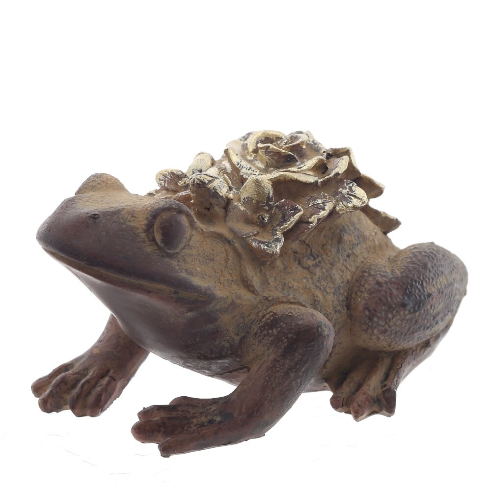 Фигурка декоративная Лягушка 10х7х5см арт.816421 по цене 