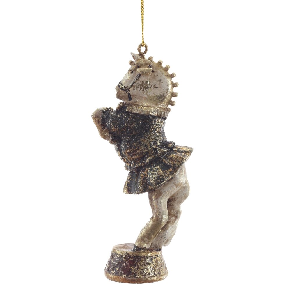 Фигурка подвесная Лошадь 5,5х3,5х13см арт.823304 по цене 