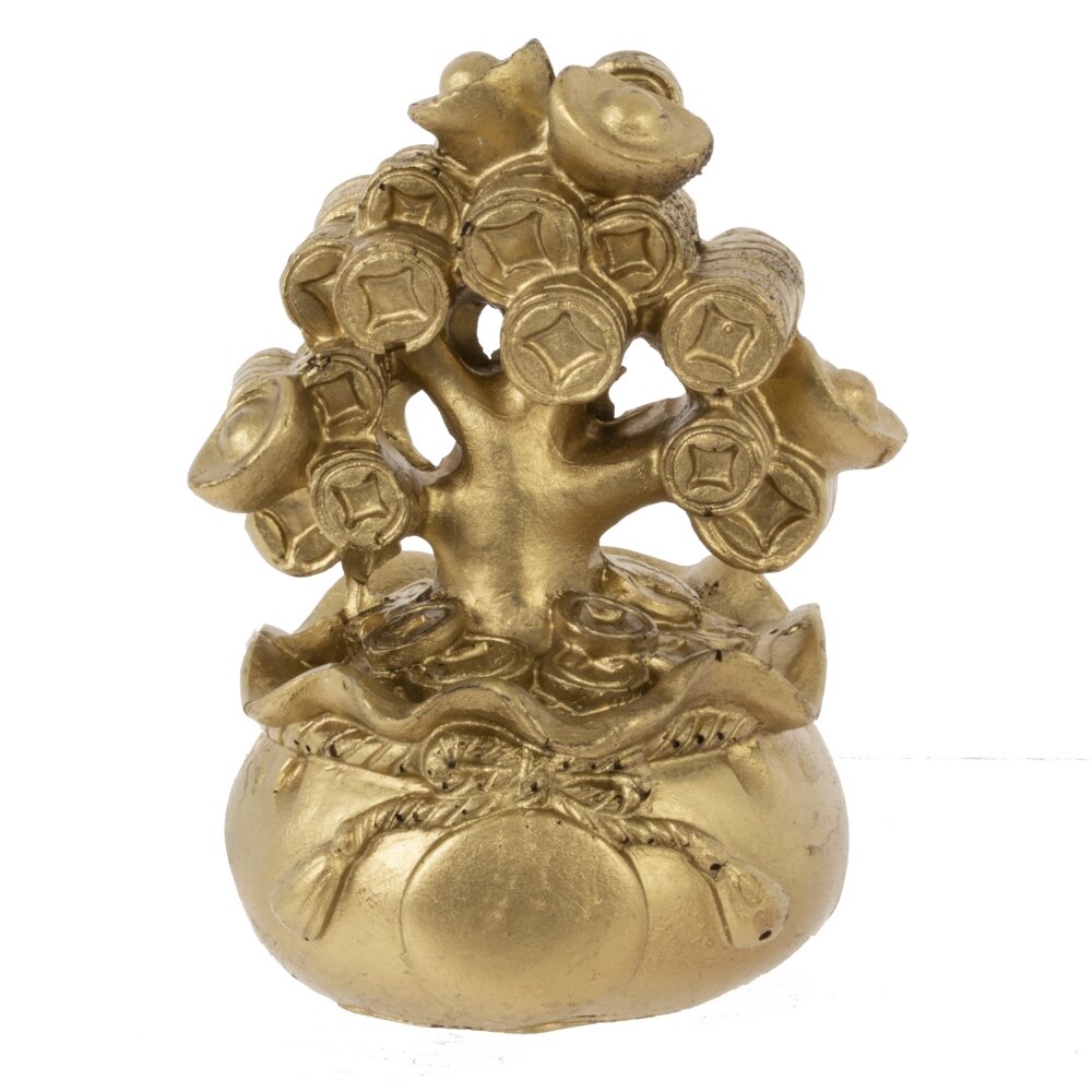 Фигурка декоративная Дерево денежное 4,5х4,5х6,5см арт.817440 по цене 