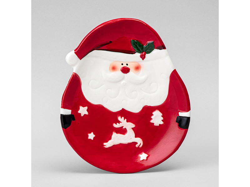 Тарелка десертная Лефард Рождественские каникулы 20,5х17х2,5см, керамика арт.230-505 по цене 