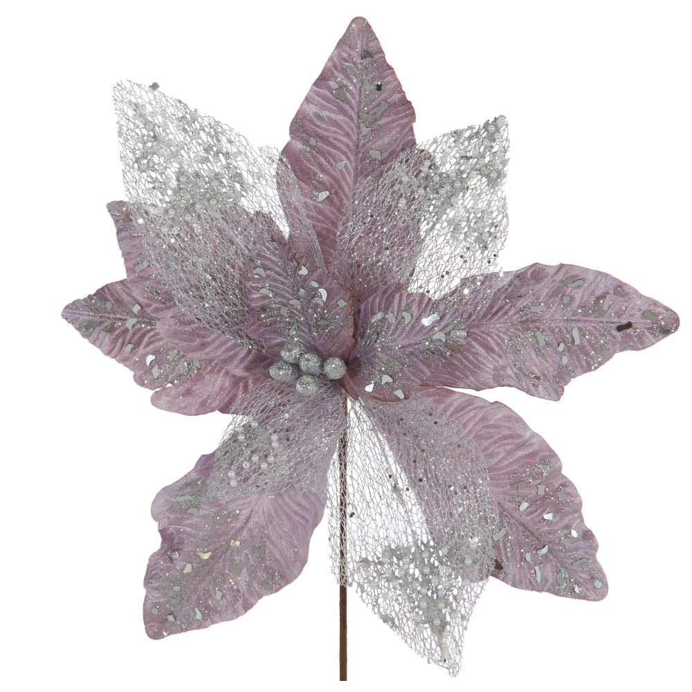 Цветок искусственный розовый 54х54х57см по цене 