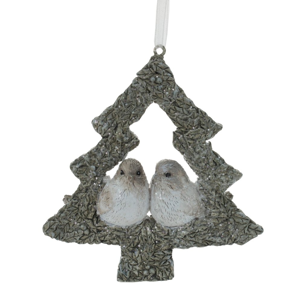 Изделие декоративное подвесное Птички 9х2,5х10см по цене 