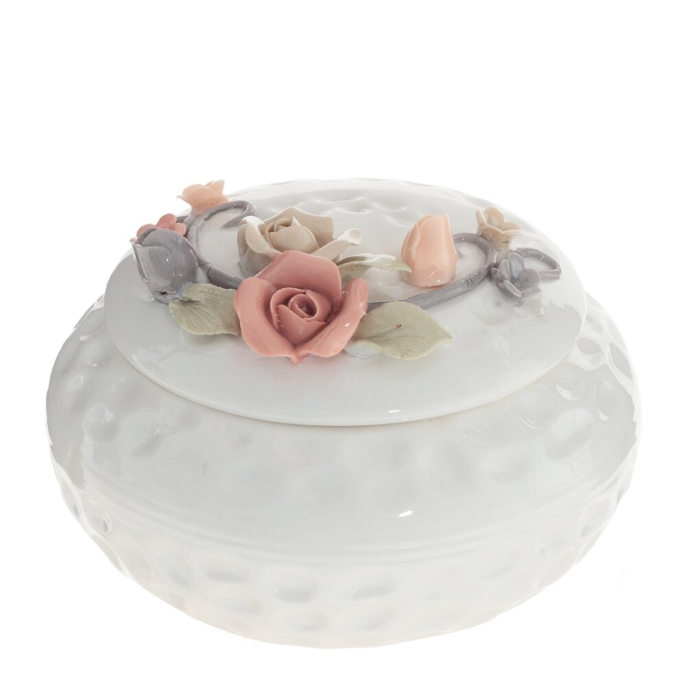 Шкатулка 11x10,5x7см, фарфор арт.772387 по цене 