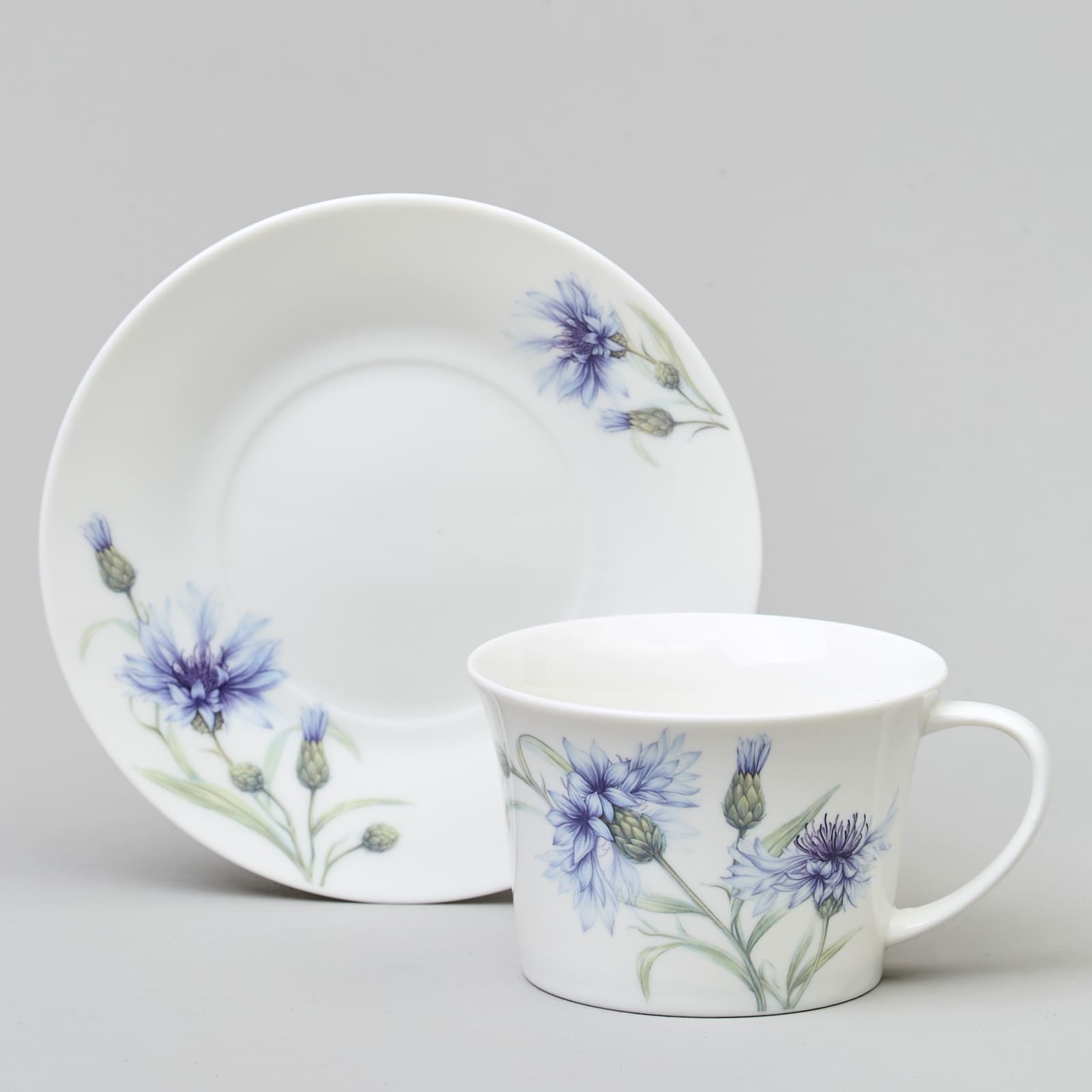 Пара чайная Лефард Васильки 250мл, фарфор арт.760-838 по цене 