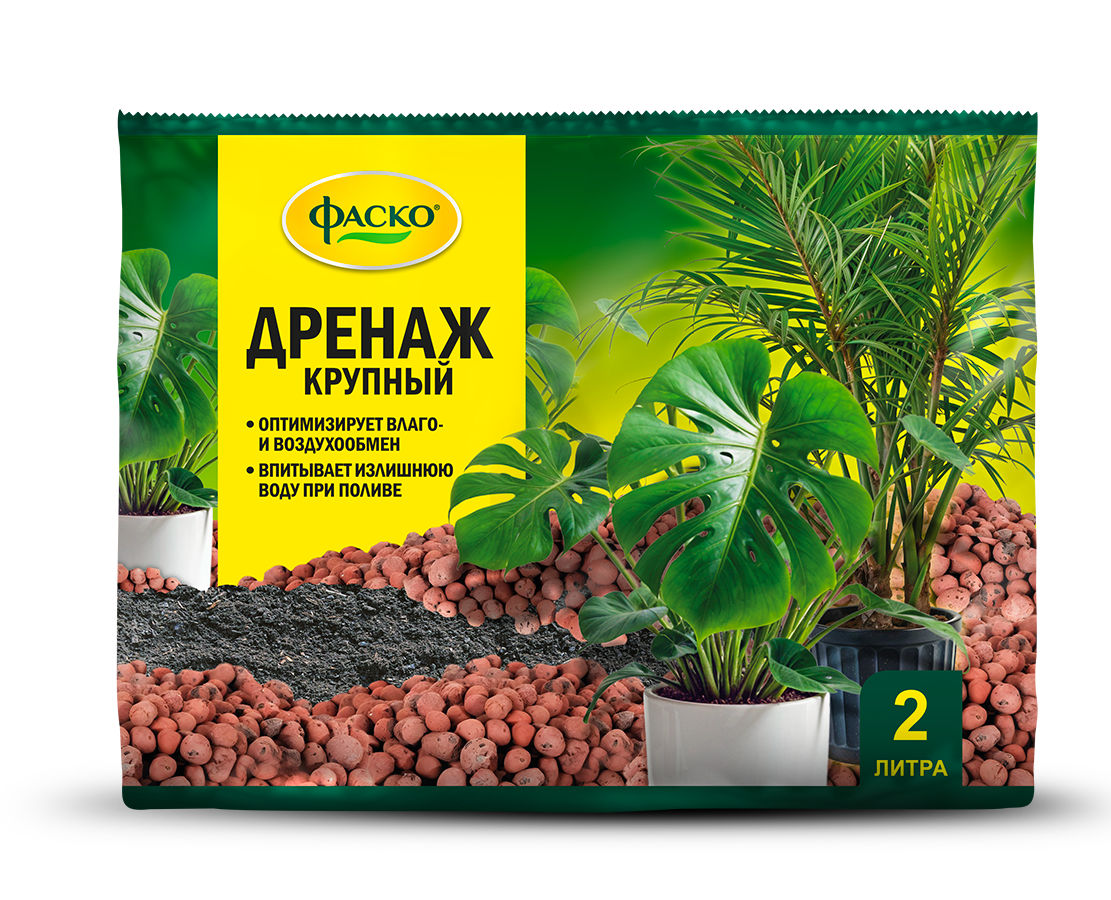 Дренаж Фаско Цветочное счастье крупный 2л по цене 