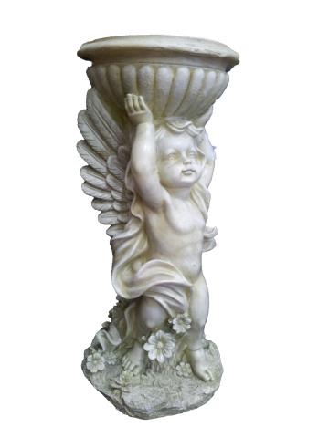Фигура Ангел с поилкой большой 55х24х27см полистоун арт.ФП305 по цене 