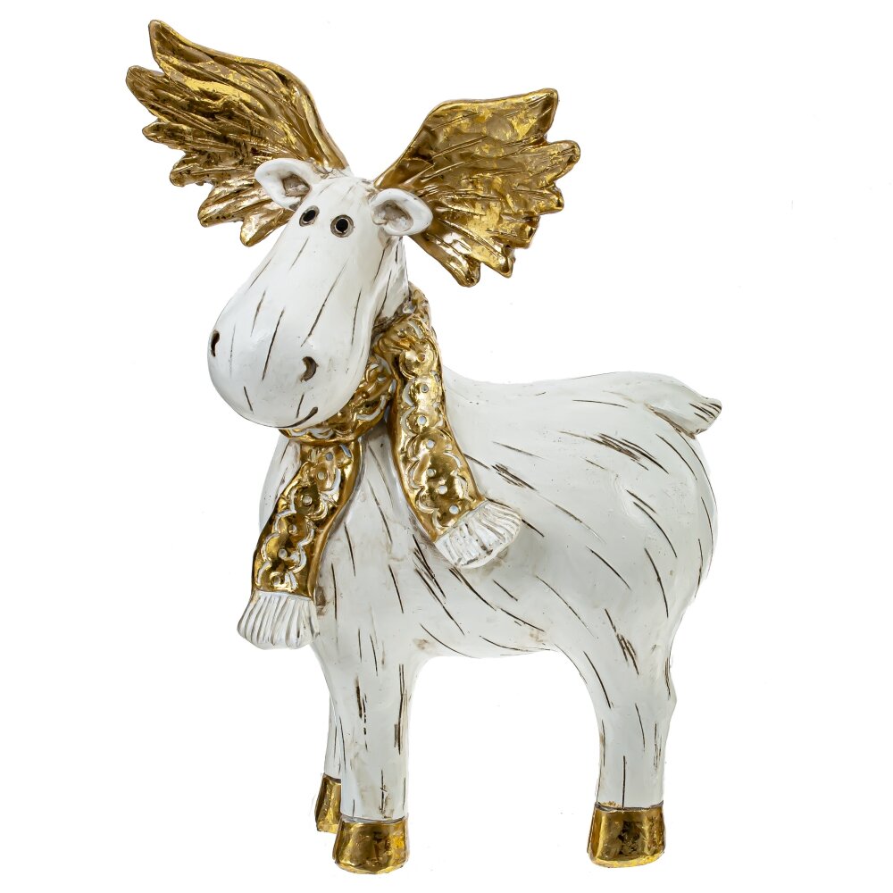 Фигурка декоративная Лось 17х7х24см арт.806753 по цене 