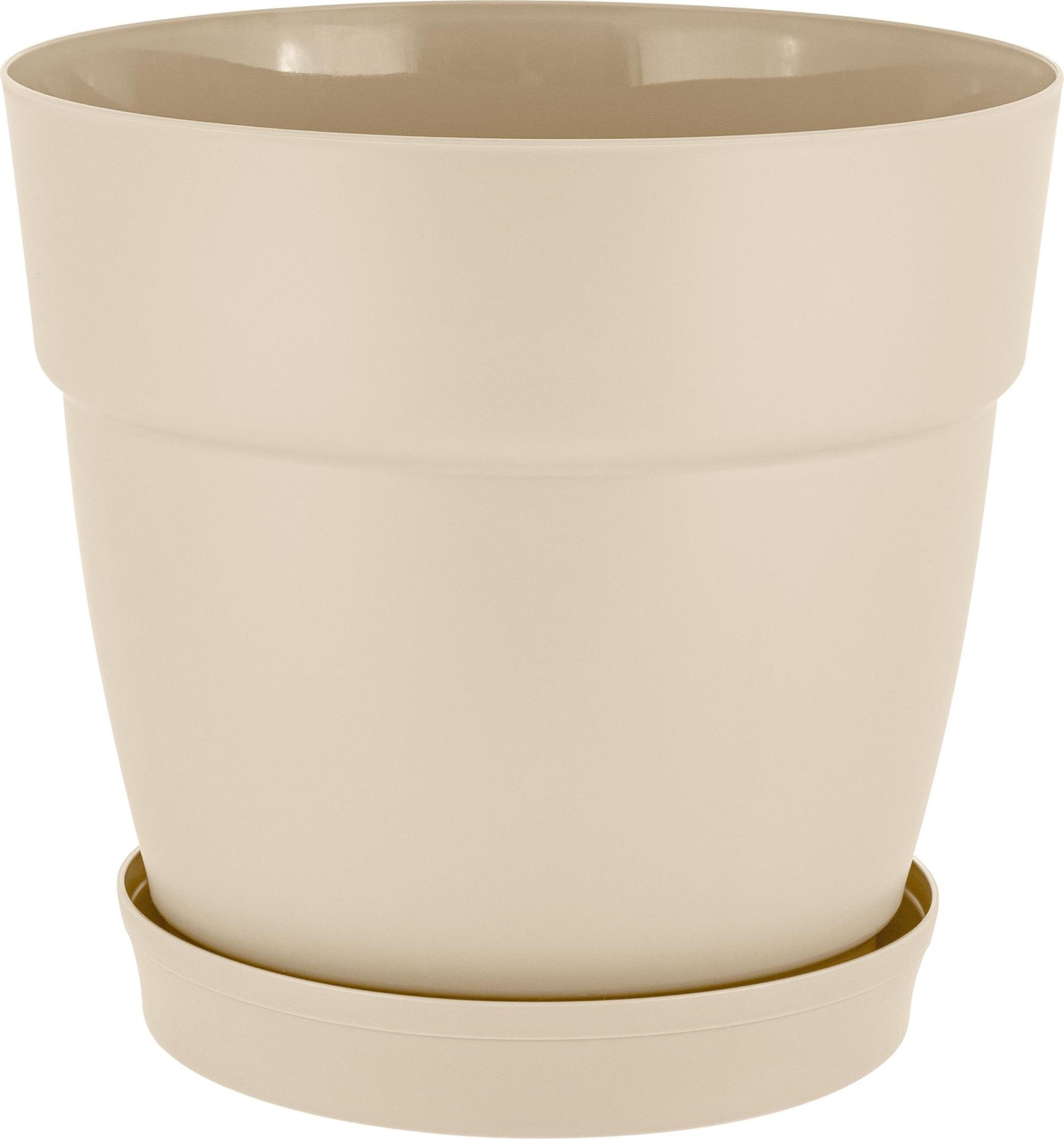 Горшок ИнГрин Вилла де Фиори с поддоном 1,1л 13см, калифорнийский миндаль по цене 