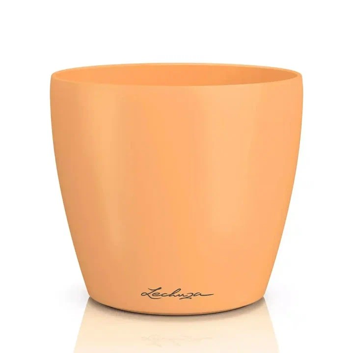 Кашпо Классико Колор Деко 14 1,1л оранжевый, пластик арт.16685 по цене 