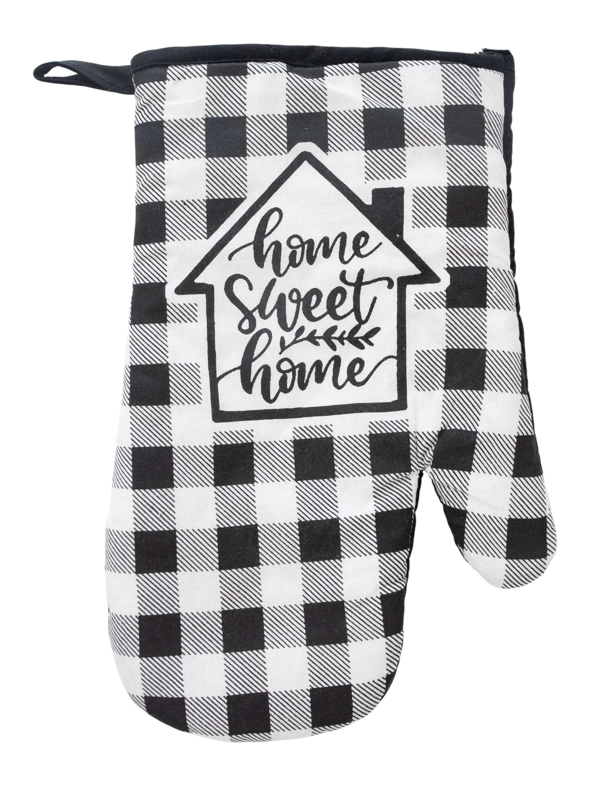 Прихватка-рукавица 17х27см правая, хлопок арт.КЛЕТКА_1R по цене 