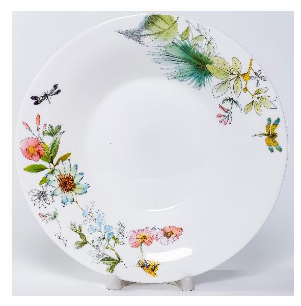 Тарелка Адель глубокая 22см стеклокерамика арт.197-21028 по цене 