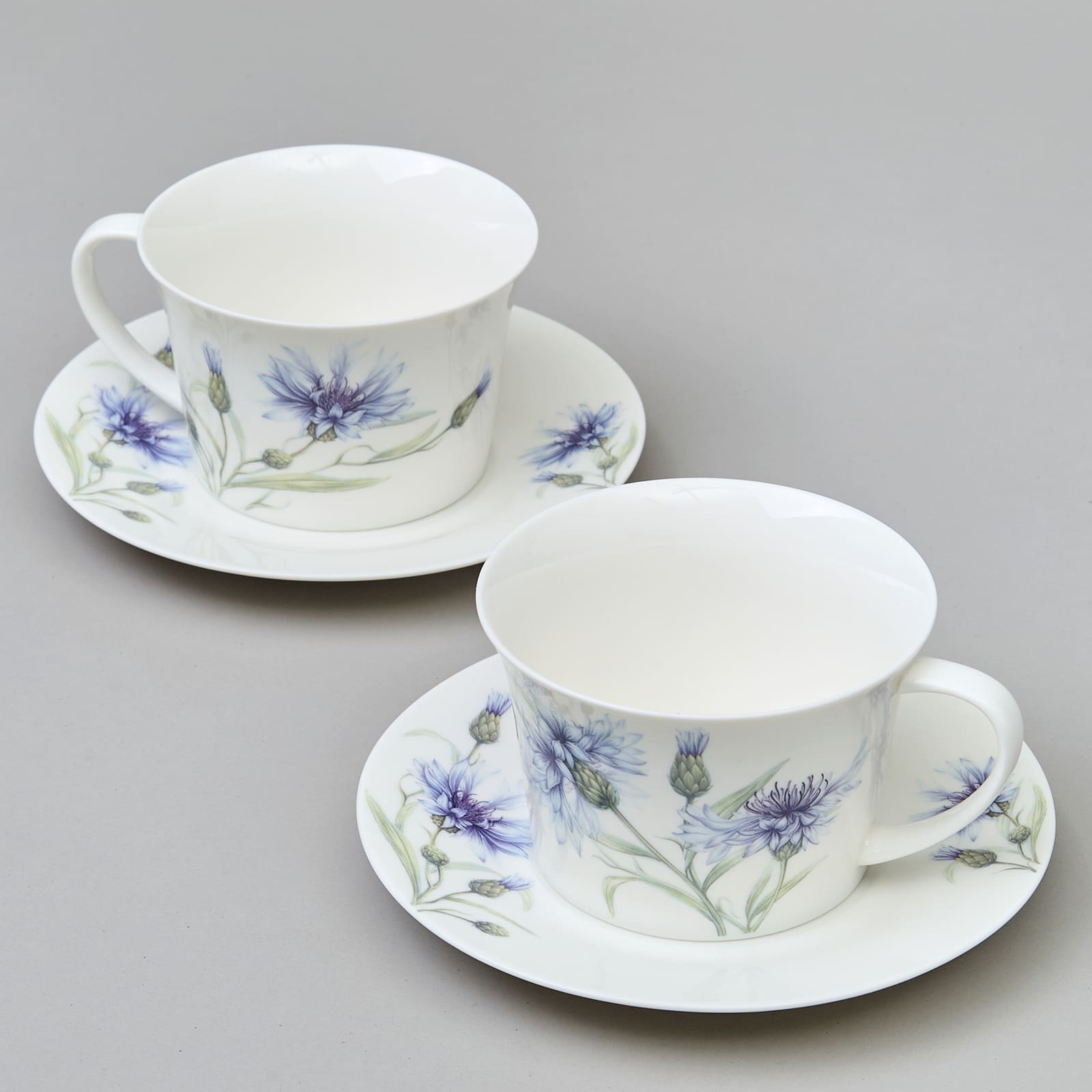 Набор чайный Лефард Васильки 4пр на 2пер 250мл, фарфор арт.760-839 по цене 