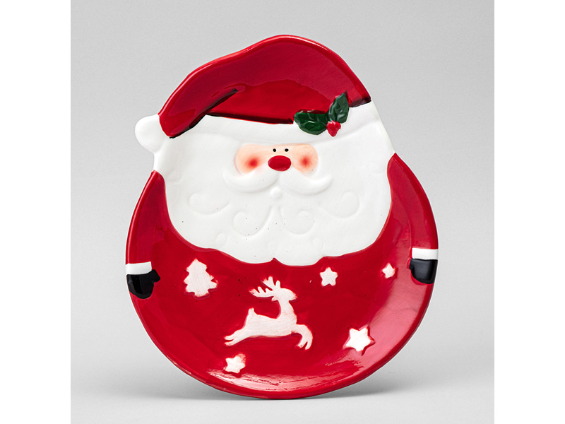 Тарелка закусочная Лефард Рождественские каникулы 26,5х23х3см, керамика арт.230-504 по цене 