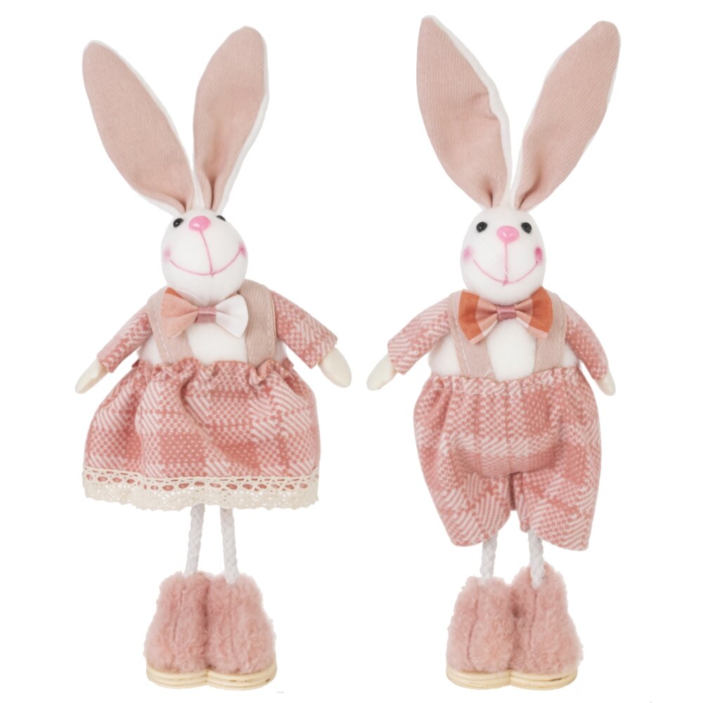 Фигурка декоративная Заяц 7x6x6см 2в арт.816285 по цене 