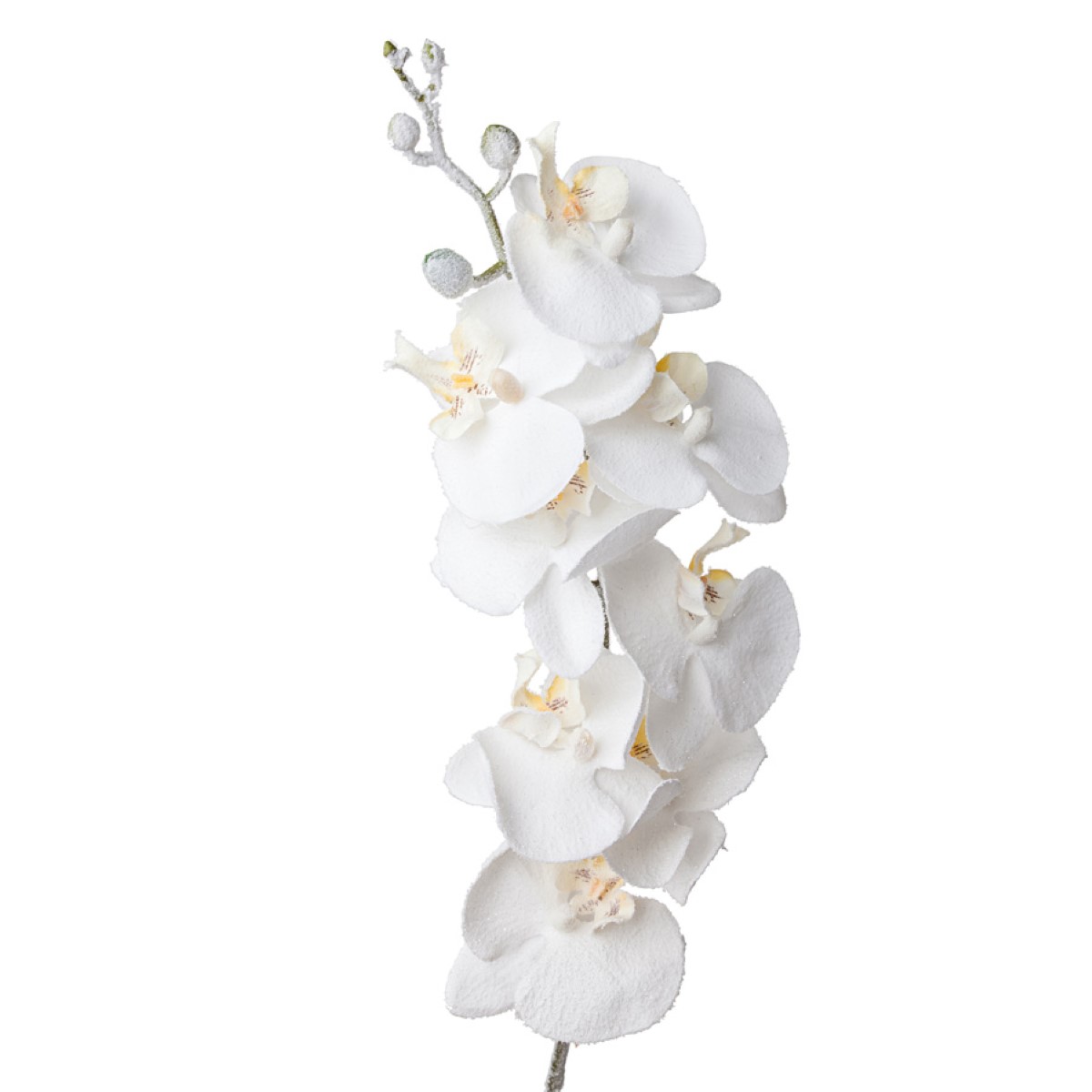 Орхидея заснеженная 86 см белый 96шт арт.к000006802 по цене 