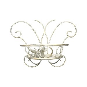 Подставка для цветов Бабочка настенная на 1 цветок, арт.14-621 по цене 