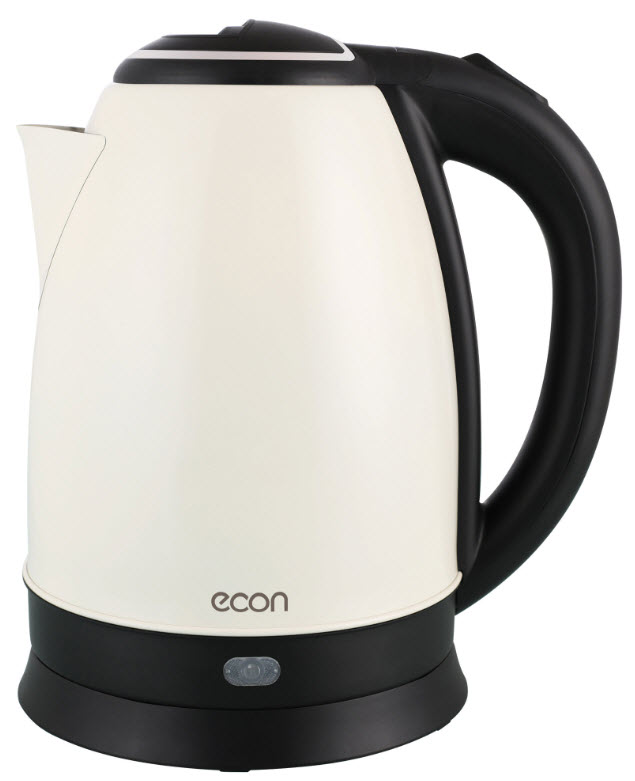 Чайник электрический 1.8л 1500Вт белый вращающийся Econ ECO-1877KE по цене 
