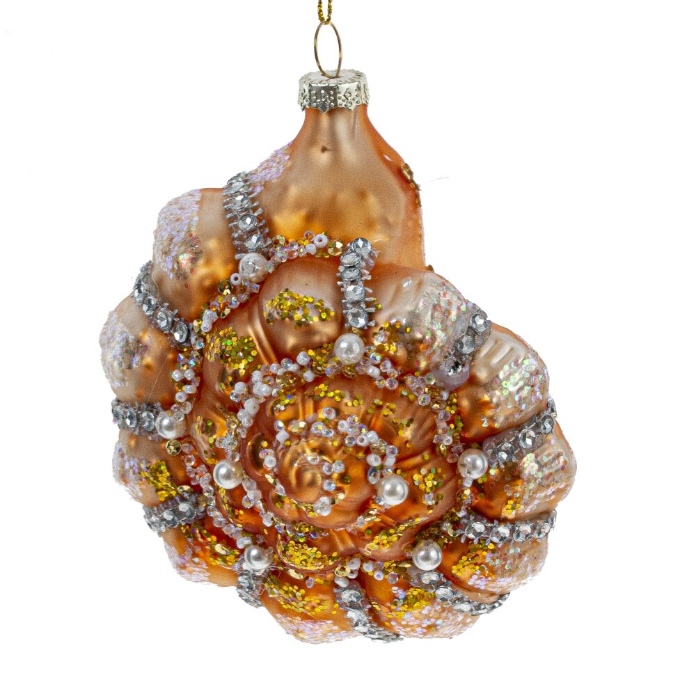 Украшение Ракушка 9,5х7х12см, стекло арт.812300 по цене 