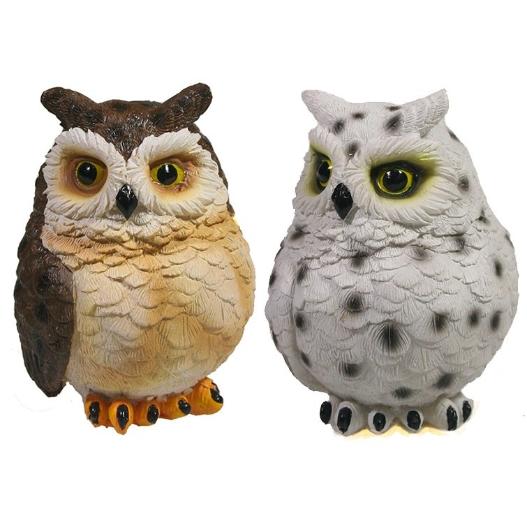 Фигура декоративная Сова 5,5х5,5х6см 2в. арт.714170 по цене 