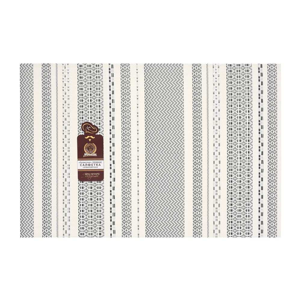 Салфетка сервировочная Мармитон пвх Геометрия 30х45см арт.17794 по цене 