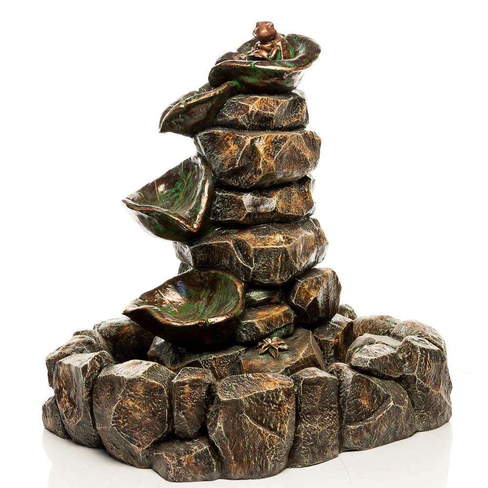 Фонтан с кувшинками стеклопластик арт.U08161 по цене 