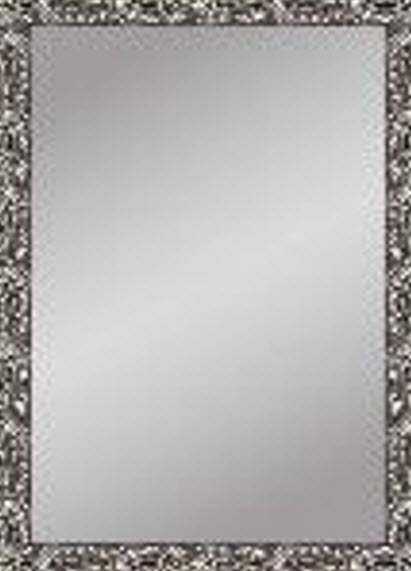 Зеркало в раме 55х80см, багет серые квадраты арт.8Л3708 по цене 