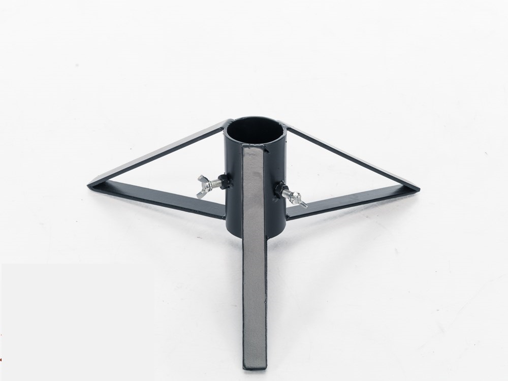 Подставка под елку три угла металл черный арт.200-25B по цене 