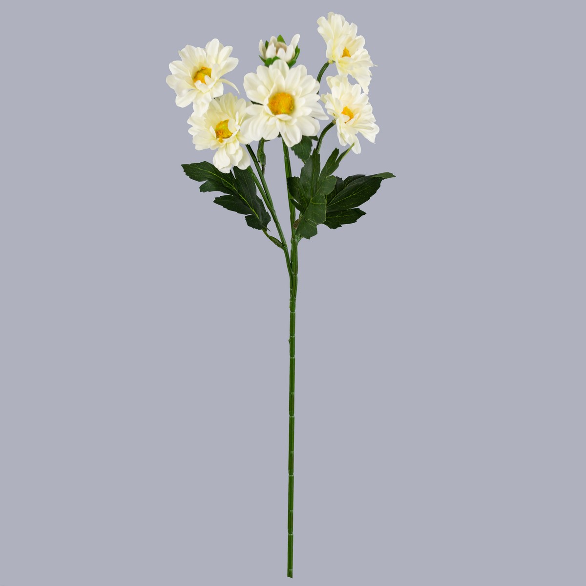 Цветок искусственный Хризантема кустовая 60см, кремовый арт.к000028332 по цене 
