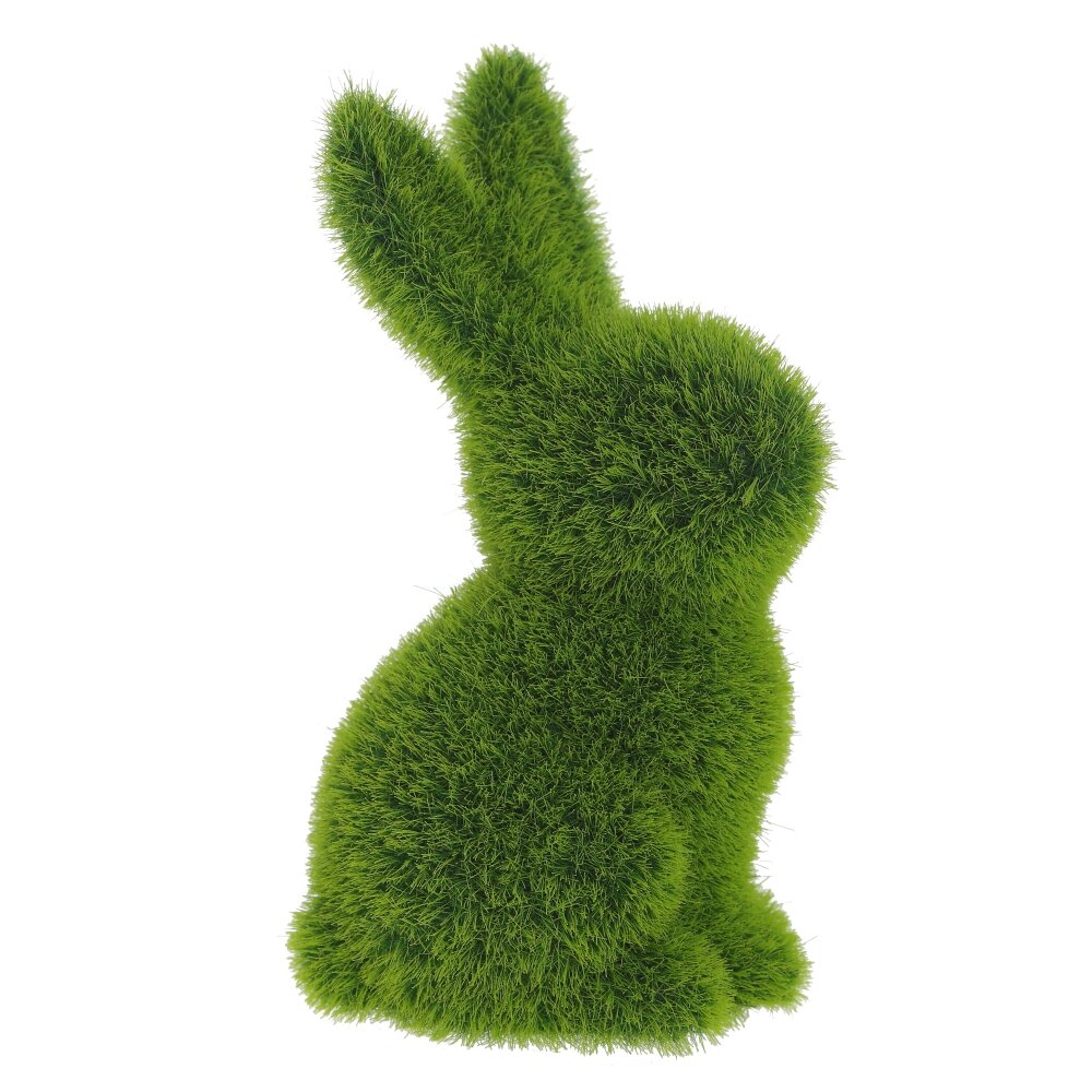 Фигурка декоративная Заяц зеленый 7х6х12см арт.795893 по цене 