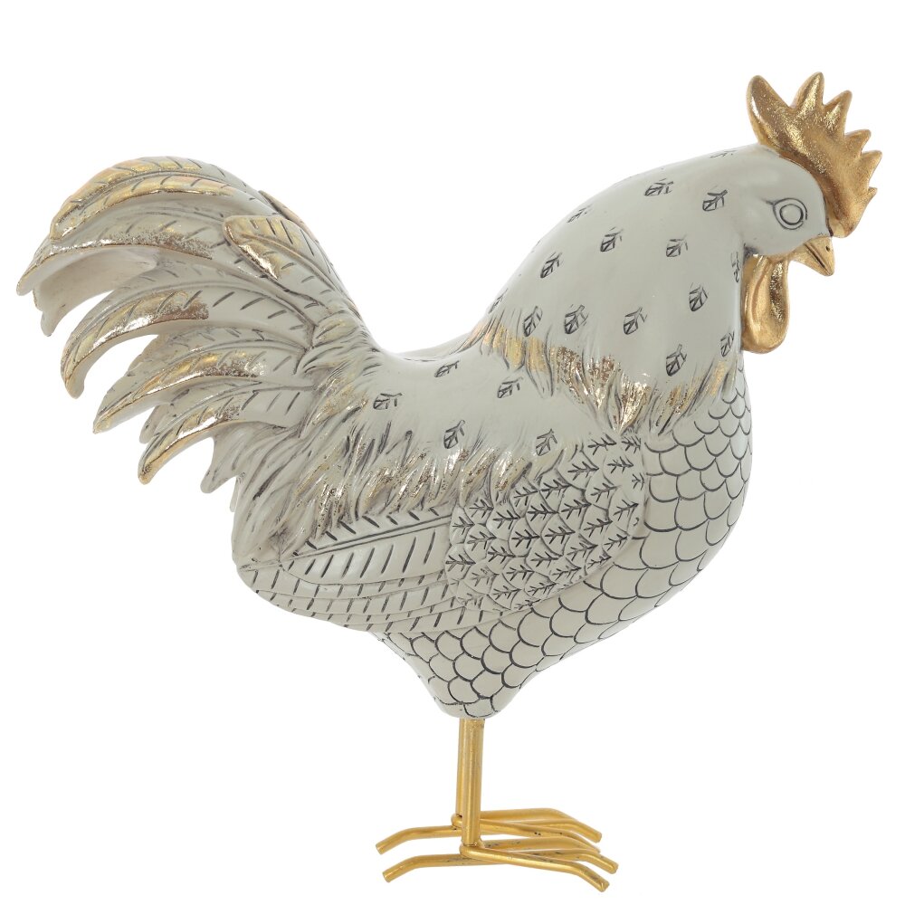 Фигурка декоративная Петух 28x10x26см арт.816123 по цене 