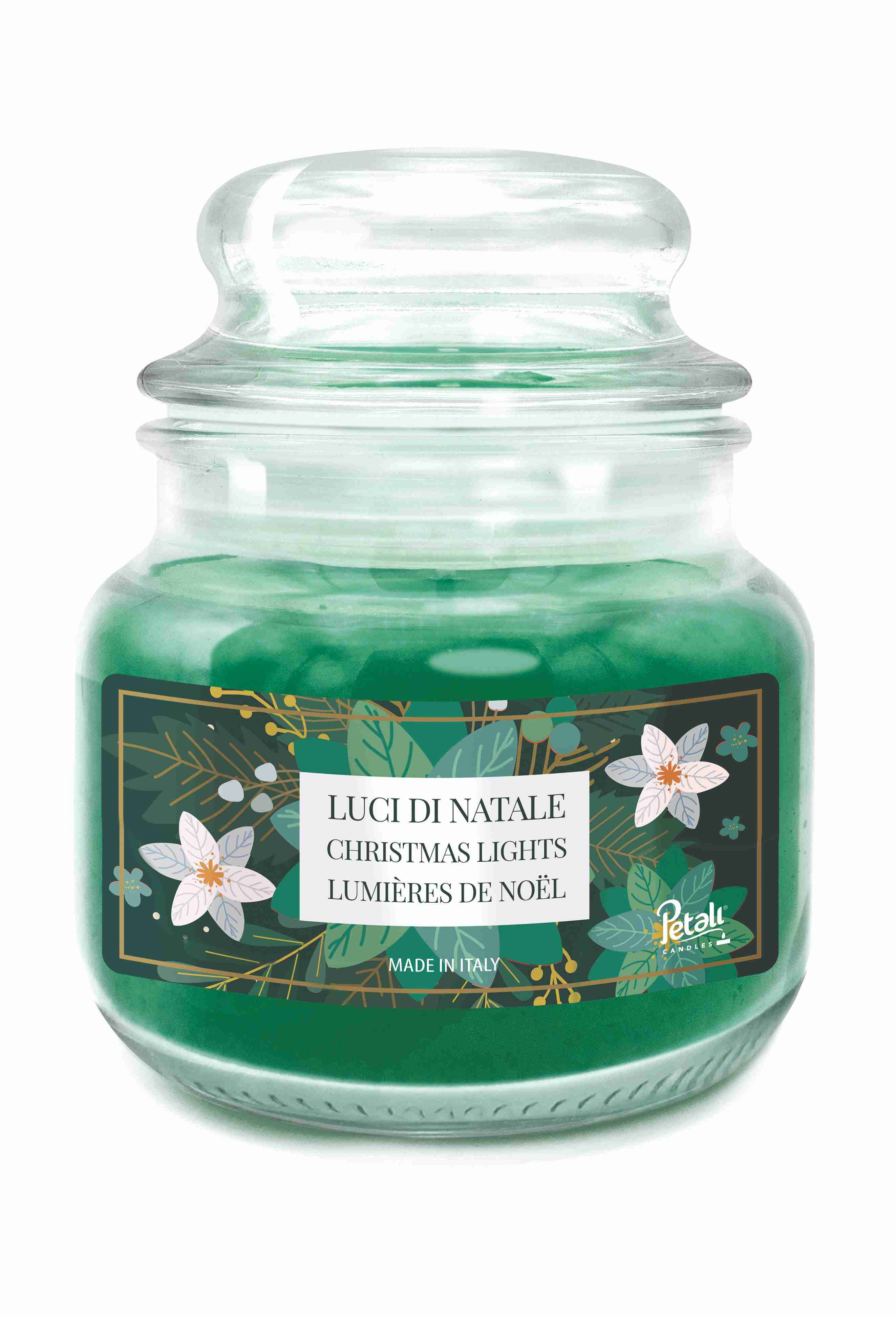 Свеча ароматизированная в банке Рождественские Огни 90гр арт.PTLJ010321 по цене 