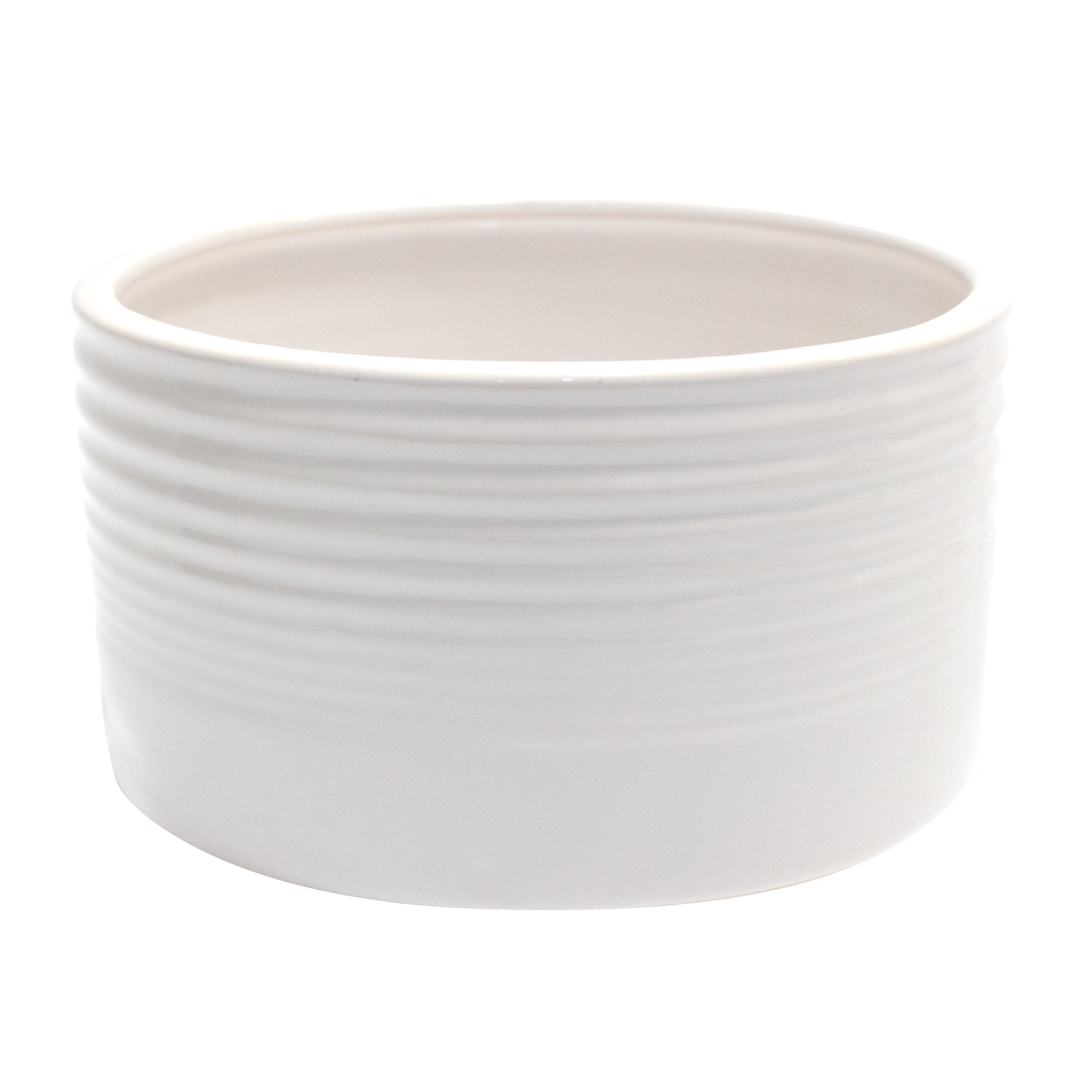 Кашпо для растений 7,7х15,3см белый, керамика арт.266067 по цене 