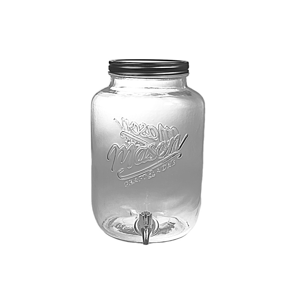 Лимонадник с краном Mason 8л без подставки, стекло по цене 