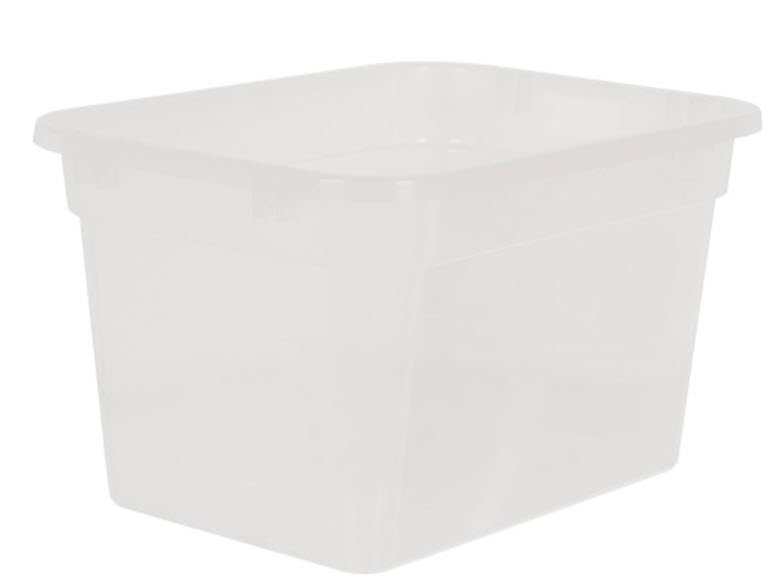 Контейнер бытовой без крышки 37л 51х38х29см арт.kont1-4 по цене 