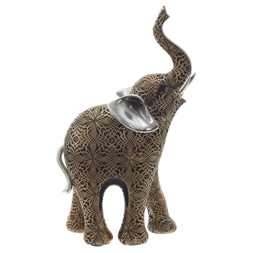 Фигурка декоративная Слон 14,5х7х26,5см арт.816415 по цене 