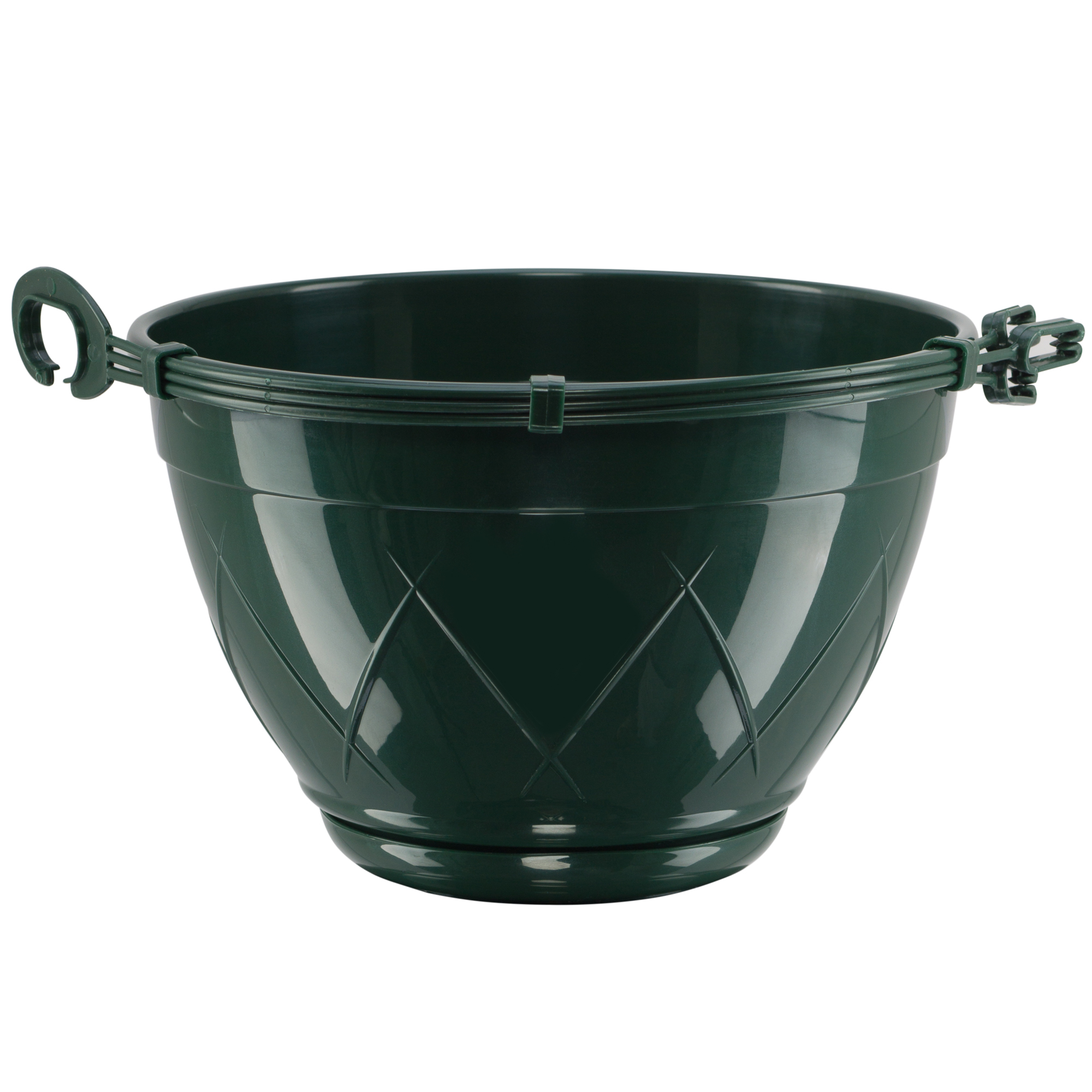 Горшок Лилия подвесная 1,5л зеленый по цене 