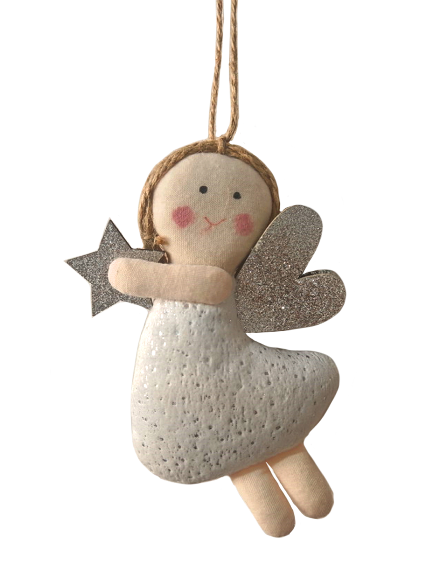 Украшение новогоднее Ангелочек 10x13x10см, арт.94598 по цене 