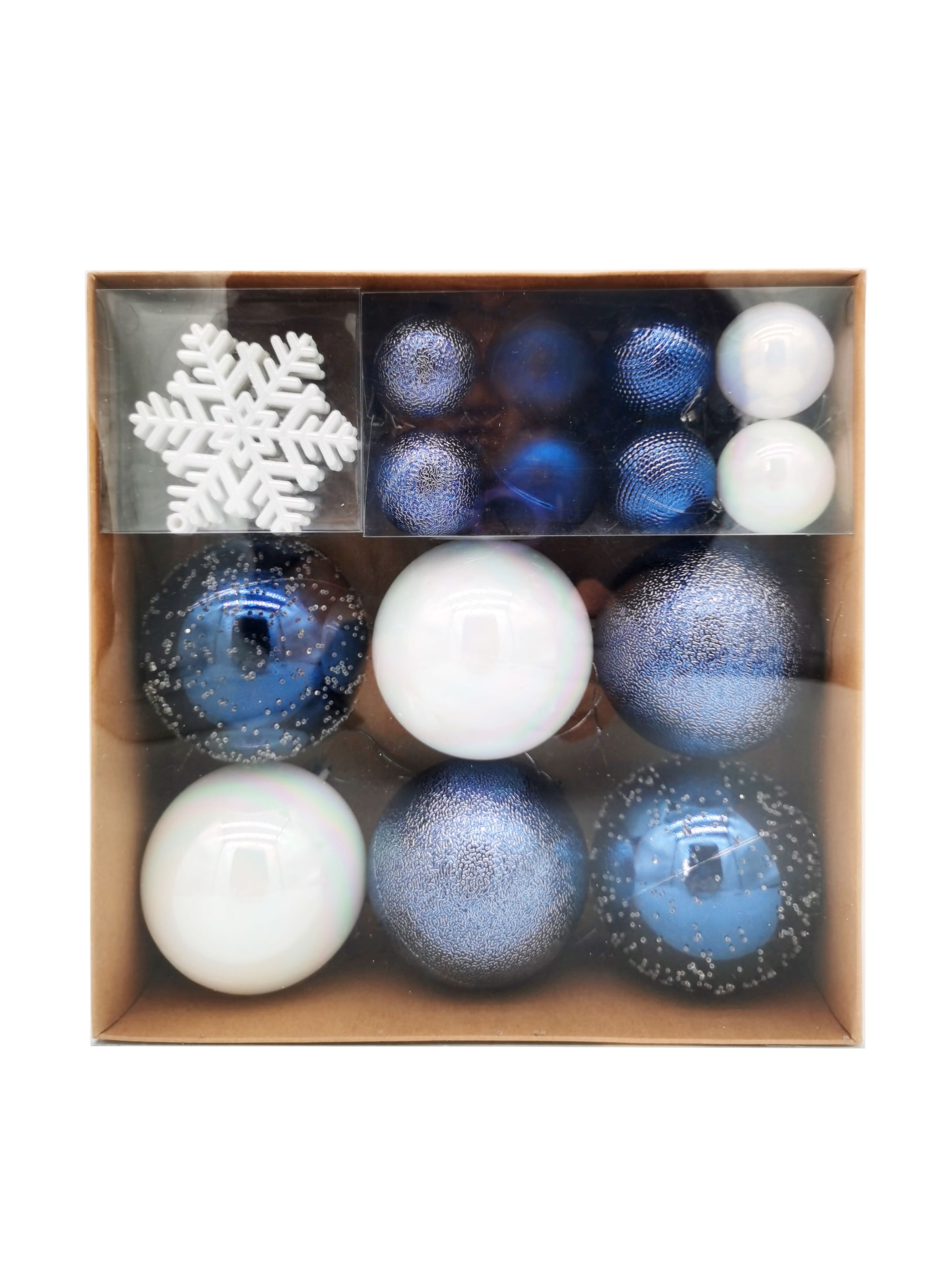 Украшение новогоднее Шар набор 30шт 8х24,2х24,2см арт.95129 по цене 