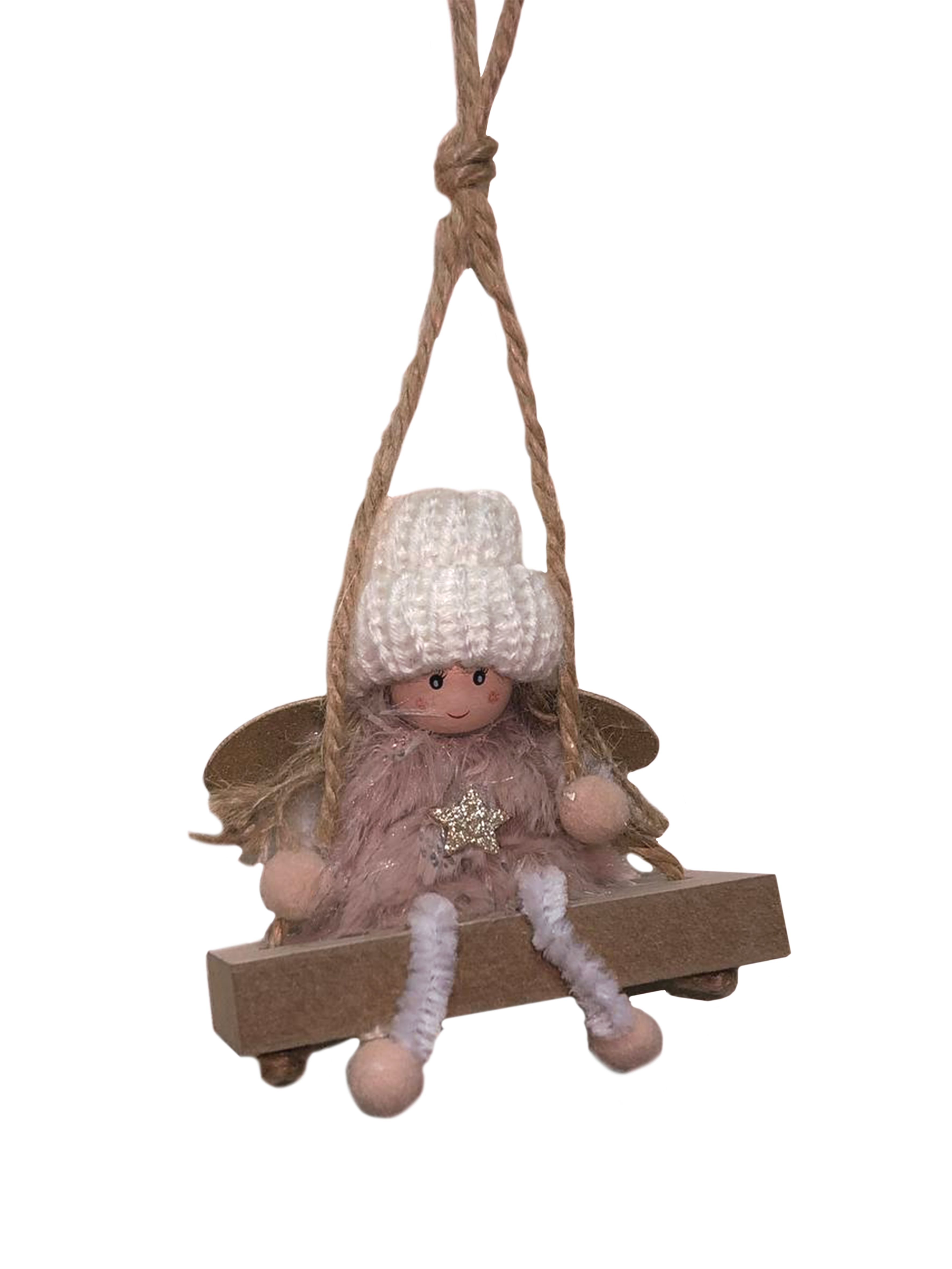 Украшение новогоднее Ангелочек 8x3x10см арт.95285 по цене 